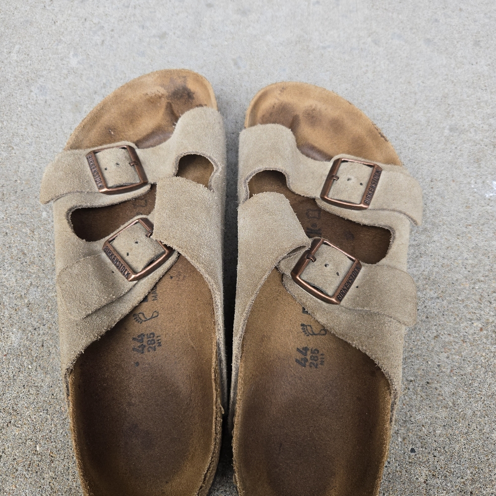 Birkenstock Tan Suede Sandals